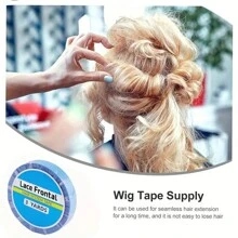 蕾丝假发胶带 3 码/卷批发价 最优质蕾丝假发胶发系统胶带 适用于假发和假发 - 彩色 - 查看 10