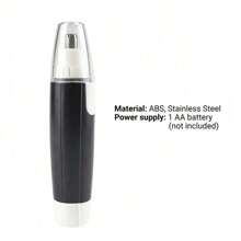 Electric Nose Hair Trimmer Tool, Men&Women Ear Neck Eyebrow Hair Removal Shaver, Shaving Cleaning Grooming Kit