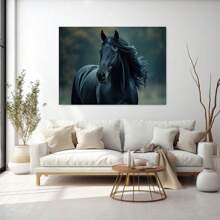 Framed Canvas Painting Wall Decor, Abstract Horse Painting On CanvasLarge Original Horse Canvas Wall Decor, Canvas Painting Art, Animal Canvas Print, Wall Decor Canvas DesignAnimal Decor, Bedroom Decor, Living Room Decor, Canvas Prints Framed Canvas Paintings Ready To Hang.