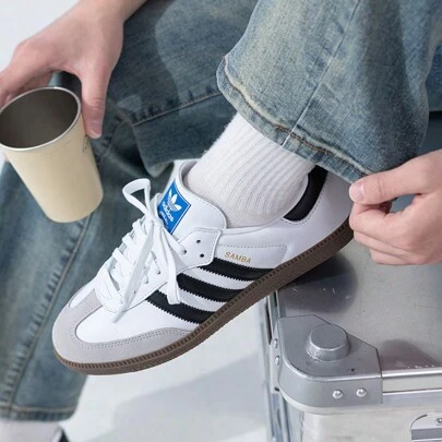 Adidas Originals SAMBA OG Unisex Casual Sneakers, Sports Lifestyle Shoes, Trainers, B75806