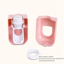 Sanrio 1pc Hello Kitty Cartoon Cute Wall Mounted Toothpaste Squeezer, Fully Automatic Single Toothpaste Dispenser, Cute Toothpaste Dispenser Toothpaste Squeezer Home Bathroom Decor Fall Decor Back To School