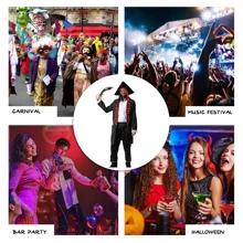 Pirate Captain Costume Set For Men,Fancy Captain Costume For Adult Carnival Costume Party,Role Play.