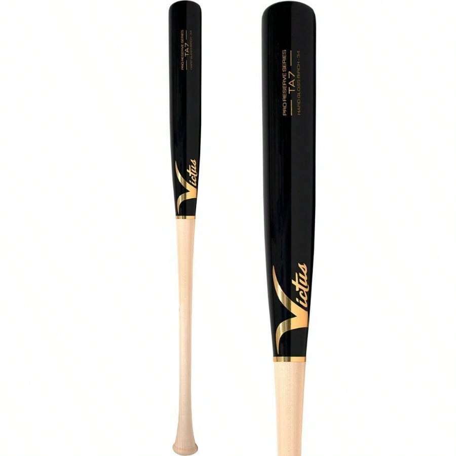 Batte De Baseball Victus V Coupe érable 31 Pouces - Manche Naturel, Canon Noir