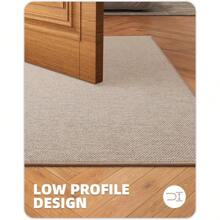 Runner Rug Non Slip Front Door Mat Indoor Rugs For Entryway, Washable Low-Profile Inside Door Mats, Entry Carpet Entry Rug Door Mat Outside Entrance - Màu Khaki - Xem 5