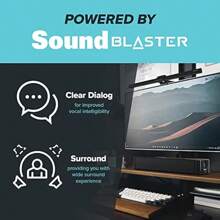 CREATIVE Stage SE Under-Monitor Soundbar With USB Digital Audio And Bluetooth 5.3 Clear Dialog And Surround By Sound Blaster - as pic - View 6