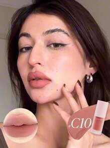 JOOCYEE Liquid Lipstick - Kopi susu asin C10 - View 9