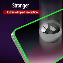 2PCS Luminous Light Tempered Glass Screen Protector, Glow In The Dark, Compatible With Compatible With Iphone 16 Pro Max/16 Pro/16 Plus/16/15 Pro Max/14 Pro Max/13/12/11/ Series, Air Bubble, Airbag Anti-Fall Protection, Night Light, Funky Glass