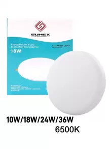 Lámpara de techo LED de montaje empotrado, lámpara de techo lámpara de baño para lámpara de techo blanco 6500K - blanco frio - Ver 3