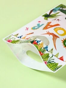 10Pcs Dinosaur Theme Gift Bags,Cartoon Dinosaur Pattern Tote Bags,Gifts Package,Holiday Birthday Party Gift Bag,Birthday Party Decorations,Dinosaur Party Decor,Wedding Birthday Party Supplies,Babe Shower ﻿ - Dinosaur - View 6