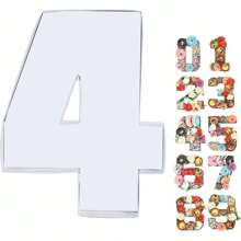 1 pieza Caja de pastel y caramelos de mosaico digital 0-9, bandeja contenedora de caramelos y chocolate, material de papel, sin necesidad de alimentación eléctrica - Cumpleaños, Día de San Valentín, Boda, Compromiso, Despedida de soltera, Año Nuevo y talla grande ocasiones