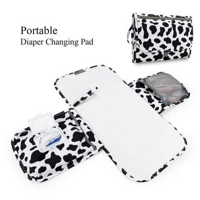 Baby Diaper Changing Pad Mat, Waterproof Portable Diaper Clutch Bag For Mommy, Maternity Accessories