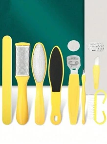 10pcs/Set Complete Pedicure Tool Kit, Comprehensive Set Covers All Foot Care Needs, Including Callus Remover And Foot File - Multicolor - View 2