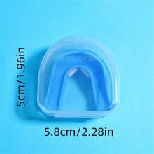 通用拳击跆拳道拳击道跆拳道综合格斗篮球护具 - EVA 材质，耐磨牙齿保护器，混合颜色包装