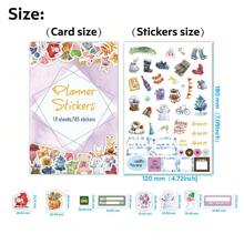 785 Stücke Vintage Planer Sticker - Vintage Jahreszeit Monats-, Wochen- und Tages-Planer Sticker 18 Blatt, Original ästhetische Planer Sticker, Essentials Monat für Monat Planer Sticker, für Feste und Terminplanung, für Notizen und Tagebücher, zur Lebensverwaltung, Tagesplanung, Zeitmanagement, kreatives Planungsdekorationsmaterial für individuelle Scrapbooks, Schulbedarf, Kalender und Junk Diary Verzierung, Schulanfang