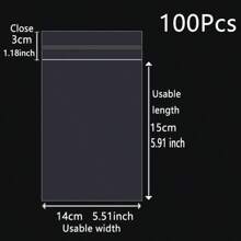 100 túi OPP trong suốt tự dính, túi nhựa tái sử dụng có thể dán kín, dày 0.04mm, hai lớp, thích hợp để đóng gói số lượng lớn quà tặng nhỏ, quà tặng tiệc tùng, đồ chơi, phù hợp với các loại hộp đựng có kích thước khác nhau, có thể dùng để đóng gói quần áo, áo sơ mi, quần tây, v.v. - 100 chiếc - Xem 15
