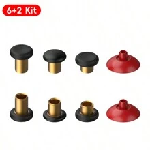 DATA FROG DATA FROG 8 PACK Metal Magnetic Thumbsticks Analog Joysticks For Xbo X One Elit E, Xbo X One S, Xbo X Series X, PlayStation4 Controller