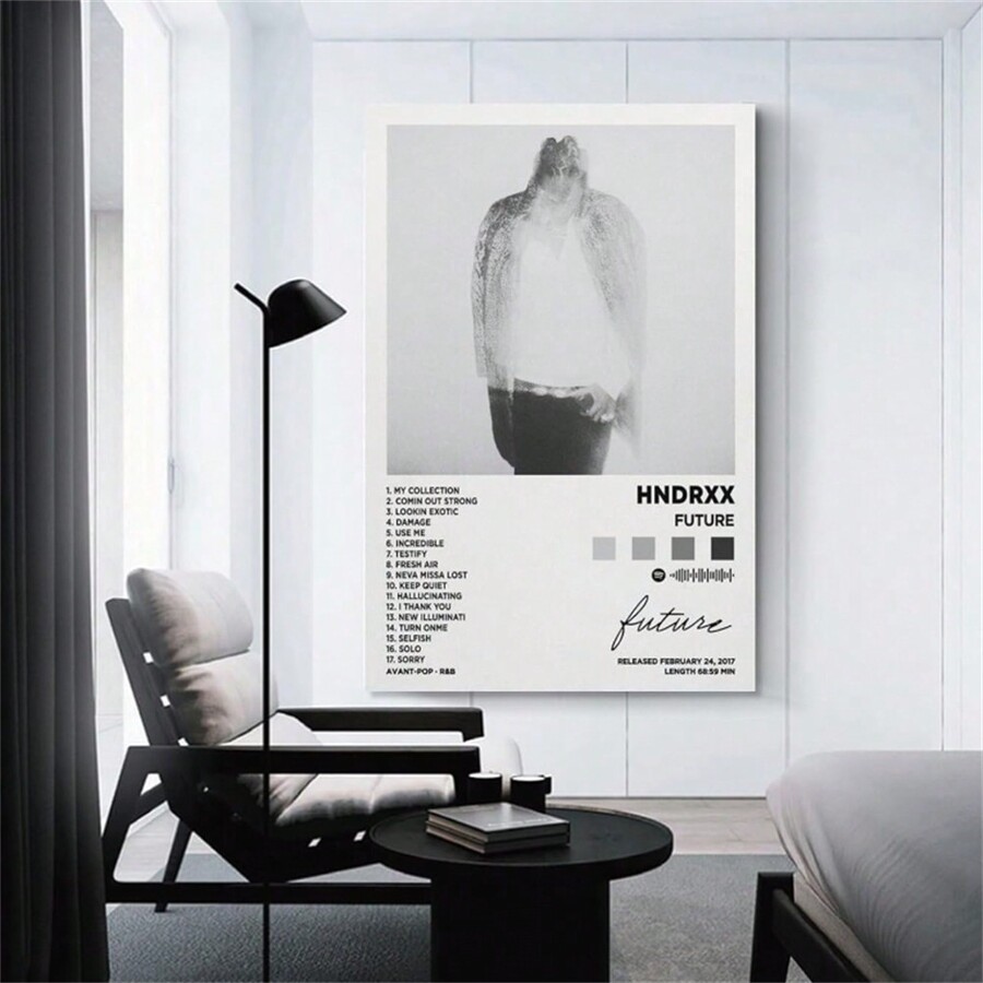 1pc Self Adhesive 311 Daniel Poster Caesar FUTURE Lil Tecca Sade