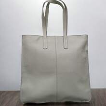 真皮手提包，意大利制造，大容量时尚女士单肩包，简约休闲皮革购物袋，大容量可折叠休闲商务包