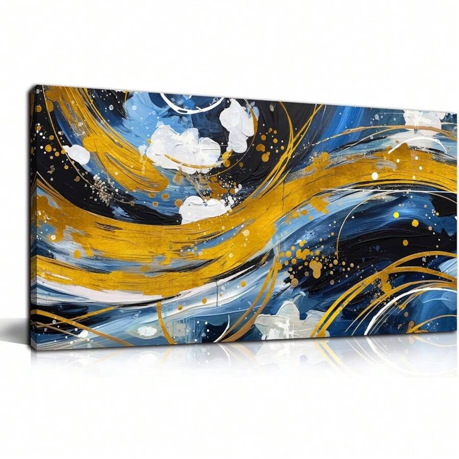 Local Warehouse- Tree Wall Art For Living Room, Abstract Canvas Wall Decor For Bedroom, Pink Print Paintings, Size 24x48 Inches