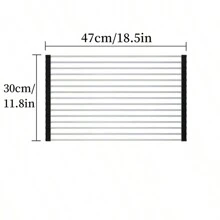 1pc Roll-Up Dish Drying Rack, Portable Dish Drainer Rack For Sink, Stainless Steel Kitchen Roll-Up Dish Rack, Multifunctional Storage Organizer, Foldable Dish Drainer Rack For Kitchen Sink Countertop, Perfect Storage Gift Solution For New Year, Valentine's Day, Spring Festival, Mother's Day, Father's Day, Christmas, Winter 2025 - Multicolor - View 16