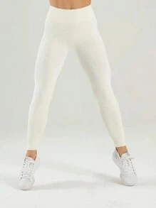 3pcs High Waist Tight Leggings, Sports Running Workout Fitness Yoga Pants For Women Gym