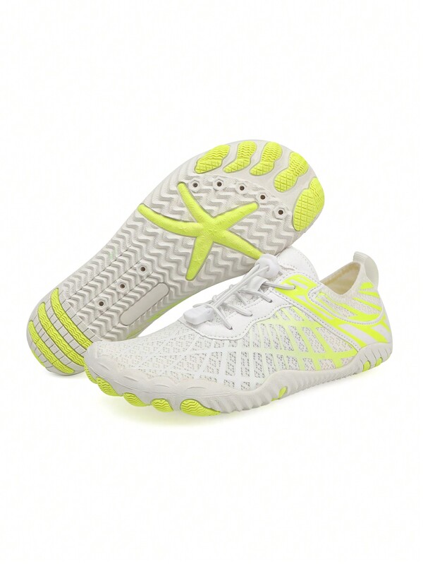 Sapatos aquáticos unissex, sapatos descalços, sapatos de secagem rápida, sapatos de praia macios sem cadarço, sapatos para esportes aquáticos ao ar livre, adequados para piscina, praia, surfe, caminhada. Meias aquáticas aplicáveis para natação, praia, piscina, surfe, ioga, homens e mulheres