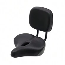 YUNRUX Tricycle Seat With Backrest, Extra Wide Bicycle Seat With Backrest - Black - View 5