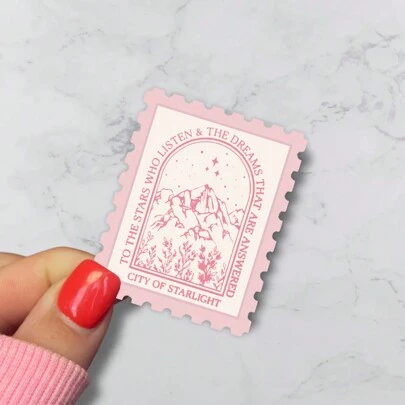 To The Stars Sticker | ACOTAR Stickers | Booktok Sticker | Kindle Stickers | Book Lover | Gifts For Readers | Bookish Stickers Birthday Graduation Personalised Stickers School Decor School Surprise Dormitory Decor Back To School Home Decor Room Decor School Supplies