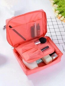 Túi đựng mỹ phẩm chống thấm nước di động dành cho nữ, túi đựng đồ vệ sinh cá nhân nhiều ngăn, lý tưởng cho du lịch, trang điểm, kỳ nghỉ, túi đựng mỹ phẩm dung tích lớn để đựng son môi, cọ trang điểm, sản phẩm chăm sóc da, điện thoại, tiền xu, vật dụng nhỏ, phù hợp cho gia đình, làm quà tặng, ngày lễ, Halloween, Giáng sinh, đa chức năng, quà Giáng sinh, vật dụng cần thiết khi đi du lịch, vật dụng cần thiết khi đi du lịch dành cho nữ, túi đựng mỹ phẩm/túi xách tay, túi đựng mỹ phẩm, túi đựng cọ trang điểm, túi đựng đồ mini, túi đựng đồ dung tích lớn, túi nhỏ, túi đựng mỹ phẩm, vật dụng cần thiết khi đi du lịch. - Nhiều màu - Xem 8