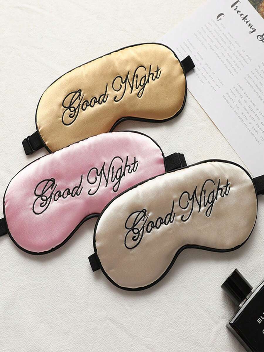 1 件/2 件趣味睡眠眼罩，可调节眼罩，轻质遮光眼罩，男女旅行午睡眼罩，学校，返校，旅行，旅行必需品，家居必需品，眼罩，睡眠眼罩 - 彩色 - 查看 1