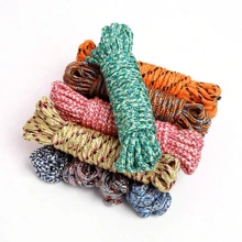 1pc Random Color Portable Outdoor Travel Camping Clothesline, Can Be Freely Adjusted To Control The Length, Travel Accessories, Family Dormitory Clothes Drying