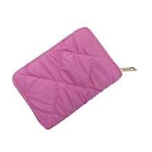 Pink Quilted Wallet - Pink - View 2