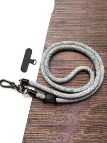 1 Długość 120CM Wielofunkcyjny Crossbody Telefon Komórkowy Smycz, Aparat, Czajnik Smycz, Mężczyźni I Kobiety Wspinaczka Zewnętrzna, Codzienne Wyjście, Modne Kolokacje, Gruby Nylon Materiał, Mocny