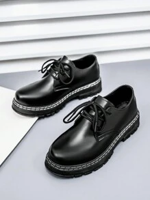 Scarpe sportive casual di grandi dimensioni adatte a tutte le stagioni per uomo, con suola spessa, rialzata, con decorazione a cuscino d'aria, scarpe da uomo di