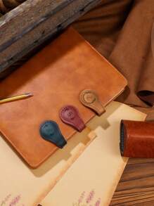 Custom Name And Design - Personalized Custom Leather Magnetic Bookmark - Perfect Reader Gift For Book Lovers, Anniversary Gift For Him Or Her Gifts Birthday Graduation - As Shown - View 7