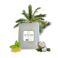 Base Jabón De Glicerina Vegetal Transparente Alta Calidad - 1 KG - Ver 1