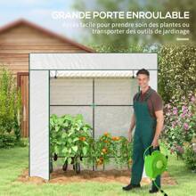 Outsunny Agricultural Greenhouses - 白色 - 查看 5