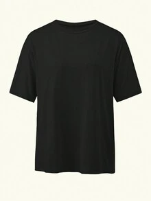 个性化服装，女士图案T恤，定制照片“我爱我的女朋友/男朋友”情人节T恤，送给女朋友/妻子的礼物，Y2K风格T恤，情人节礼物，宽松T恤，定制照片T恤，女士T恤，定制“我爱”T恤，定制“我爱”照片T恤，装饰性，酷炫，独特，定制，送给她的理想礼物，家人，朋友，粉红女孩，节日，度假，周年纪念日，定制女士上衣，街头休闲时尚黑色夏季 - 黑色 - 查看 7