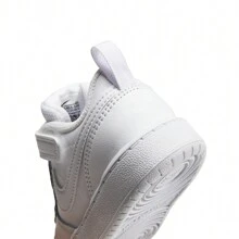 Zapatos de baloncesto NIKE COURT BOROUGH LOW 2 (TDV) para bebés/niños pequeños, de caña baja BQ5453-100 - Blanco - Ver 5