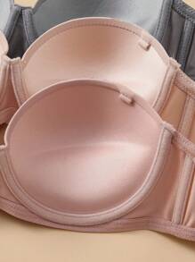 Bộ 6 chiếc quần lót nữ Peach Girl nhiều màu sắc, kiểu dáng đơn giản, bóng mượt, có gọng nâng ngực, thoải mái. - Nhiều màu - Xem 7