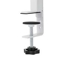 Schreibtischregal mit Klemmvorrichtung, Schreibtischregal mit Klemmvorrichtung, 2-stufiges Regal mit verstellbarem Ablagefach