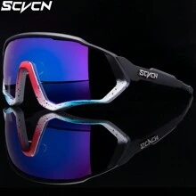 SCVCN Occhiali da ciclismo per bicicletta SCVCN, classici, per uomo e donna, adatti per mountain bike, bici da strada, attività all'aperto come sport, pesca, escursionismo, vacanze, campeggio