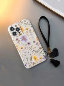 1个带镂空边缘的彩绘加厚防摔手机壳,配新款皮革心形腕带,可DIY手机壳挂饰流苏腕带,兼容 16/16Pro/16 Plus/16 Pro Max、 15 Pro Max、 P13、P14、P11、P12软壳、P13/P14、A50、A12、A32、A52、A72、Redmi 11、12 Pro、12、12X、Note 11、9A、9C、Poco X3 NFC、Redmi 10、9、Note 9、12C、Note 11 Pro、Redmi 10C、Note 8 Pro,国际版,非国内版。 - 彩色 - 查看 2