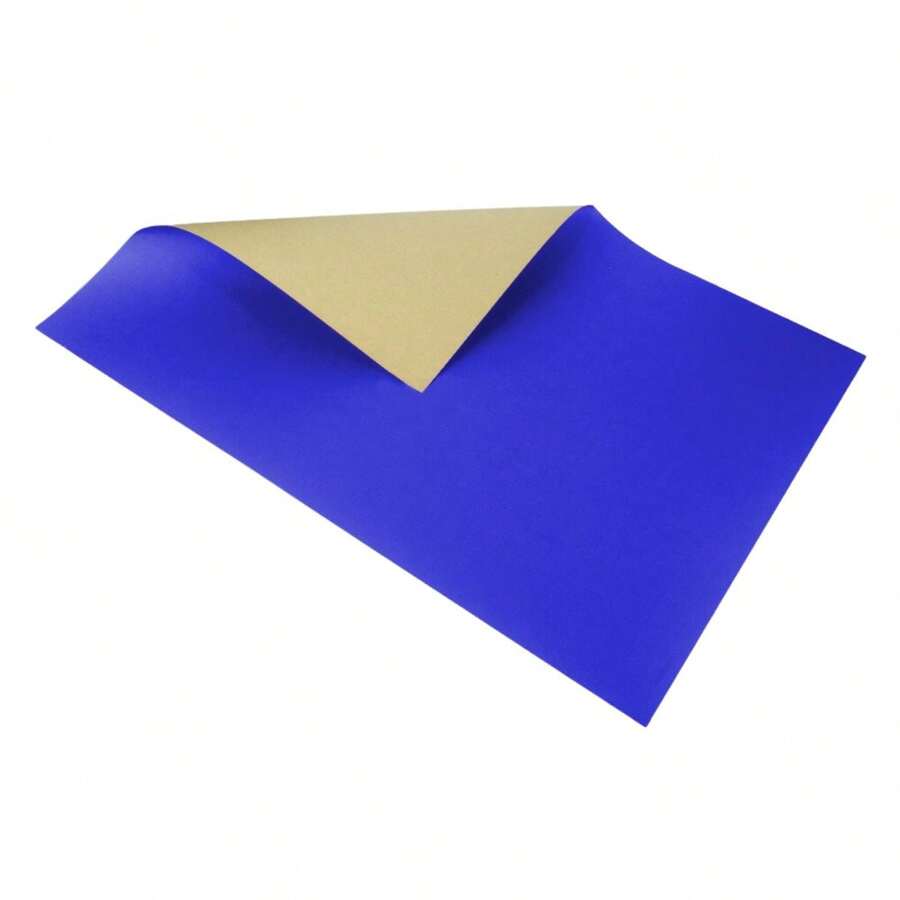 40 Sheets Craft Card Paper 48x66cm Matte School Card Paper Cutout Art Paper Material - Blue - View 1
