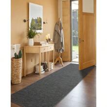 Runner Rug Non Slip Front Door Mat Indoor Rugs For Entryway, Washable Low-Profile Inside Door Mats, Entry Carpet Entry Rug Door Mat Outside Entrance - 灰色 - 查看 5