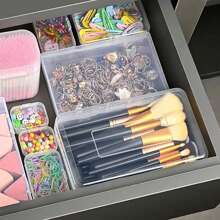 QYDCX 1/5pcs Plastic Storage Boxes With Lids, 5 Size Options, For Collecting Small Items, Beads, Game Accessories, Business Cards, Earrings, Rings, Necklaces, Pendants, Craft Supplies