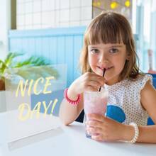 LED Acrylic Dry Erase Board With Light Note Board Dry Erase Board Kids Gifts UK - White - View 4