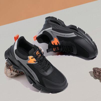 Labor Protection Shoes Men's Series Sports Anti-Smash Anti-Puncture Protection Toe Low Top Steel Head