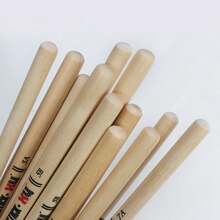 Four Pairs Of Imported Maple Wood 5A, 7A, 5B Drumsticks Suitable For Drum Sets, Jazz Drums, And Electronic Drums Suitable For Beginners And Advanced Players - Wood Color - View 7