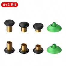 DATA FROG DATA FROG 8 PACK Metal Magnetic Thumbsticks Analog Joysticks For Xbo X One Elit E, Xbo X One S, Xbo X Series X, PlayStation4 Controller
